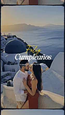 Feliz cumple mi amor