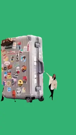giant suitcase 
