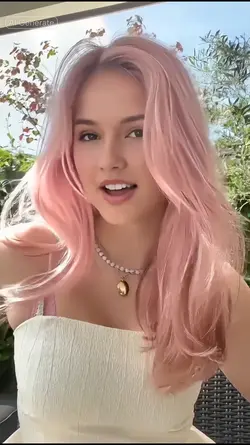 Pink hair Color