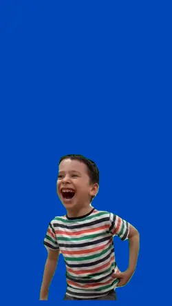 Kid laughing 