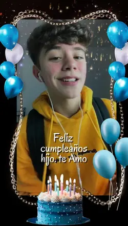 Feliz cumpleaños hij