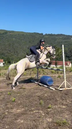 Big jump wt a barrel