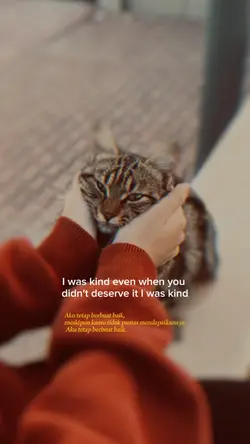 i was kind