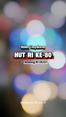 tasyakuran tirakatan