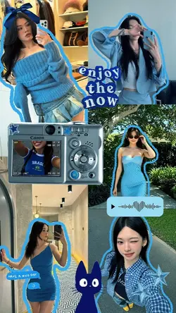 BLUE OOTD