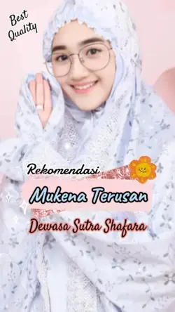 mukena terusan 