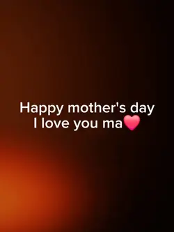 happy mother's day 