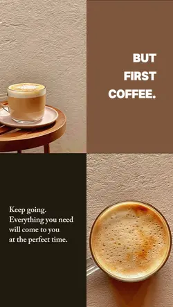 but first coffee