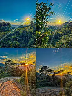 pemandangan senja 
