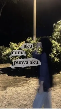 aku cuma punya ...