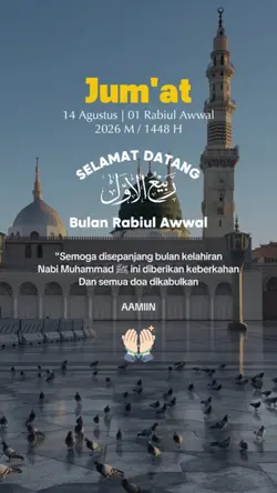 Jumat 1 Rabiul awwal