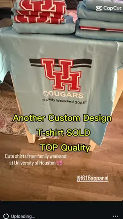 Custom Tshirt Sold