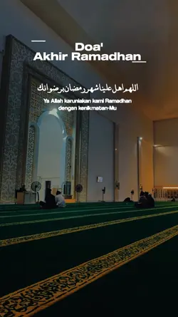 Doa' akhir Ramadhan