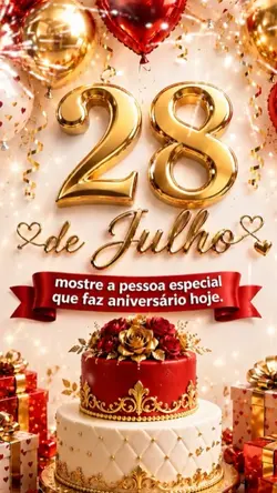 feliz aniversário 
