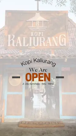 We are open caffe