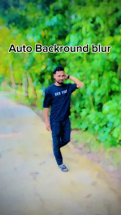 Auto backround Blur,