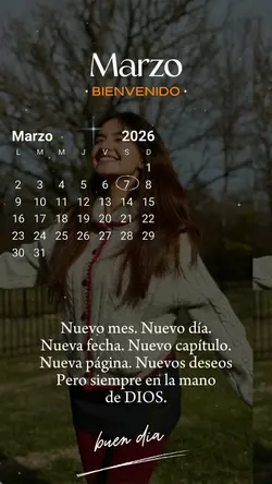 Bienvenido marzo