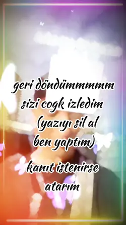 geri döndümmmmmmmmmm