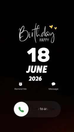 Hbd 18 June 2026 