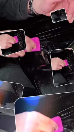 tinting car