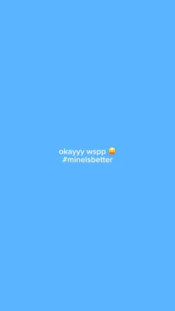 ok wspp😋