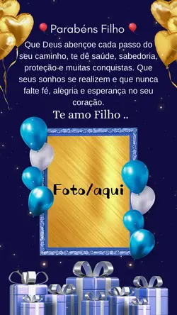 Aniversário Filho 