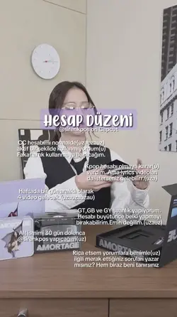 Hesap Düzenii 