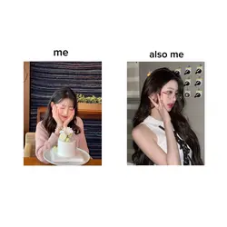 me also me 2 side