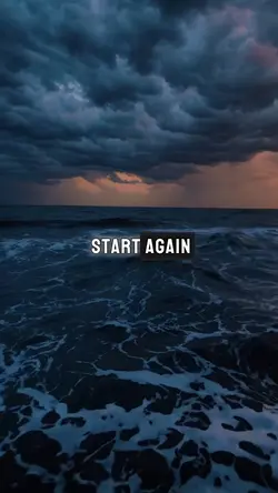 To start again 