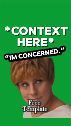 “IM CONCERNED.” 