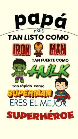 eres el mejor papá