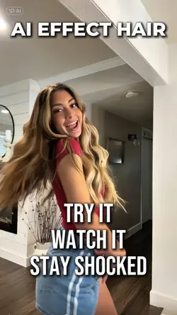 AI HAIR EFFECT 🔥