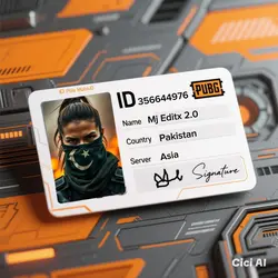 Pubg ID info Card