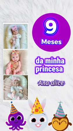 9 meses princesa 