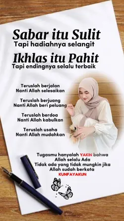 Sabar dan Ikhlas