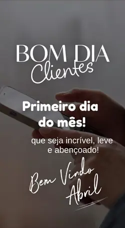 bem vindo abril 