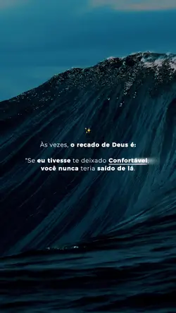 O recado de Deus é 