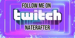Follow me on Twitch 