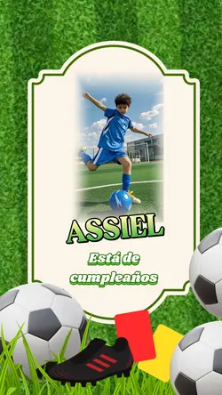 Invitacion de Fútbol