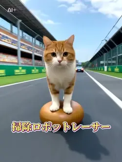 掃除ロボットレーサーai