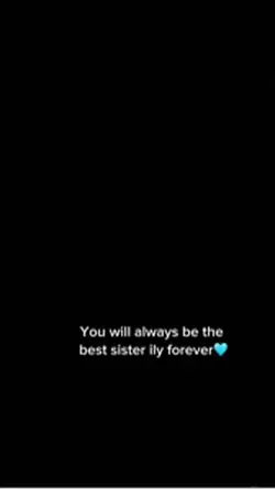 Happy birthday sissy