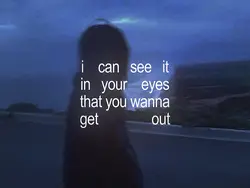 see it in your eyes