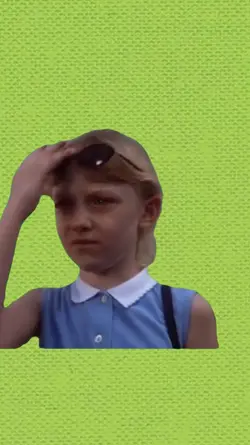 Disappointed girl