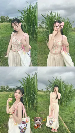 4 Pics Template 💙🩵