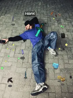 Minecraft item drop