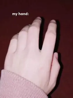 my hand my bf hand