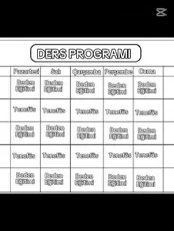 İstediğim program.