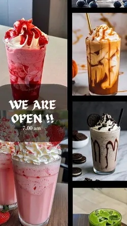 WE ARE OPEN