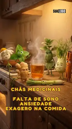 chás medicinais 