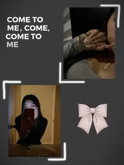come to me🩶